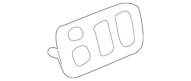 55446-08010-E0 Деталь SWITCH BEZEL