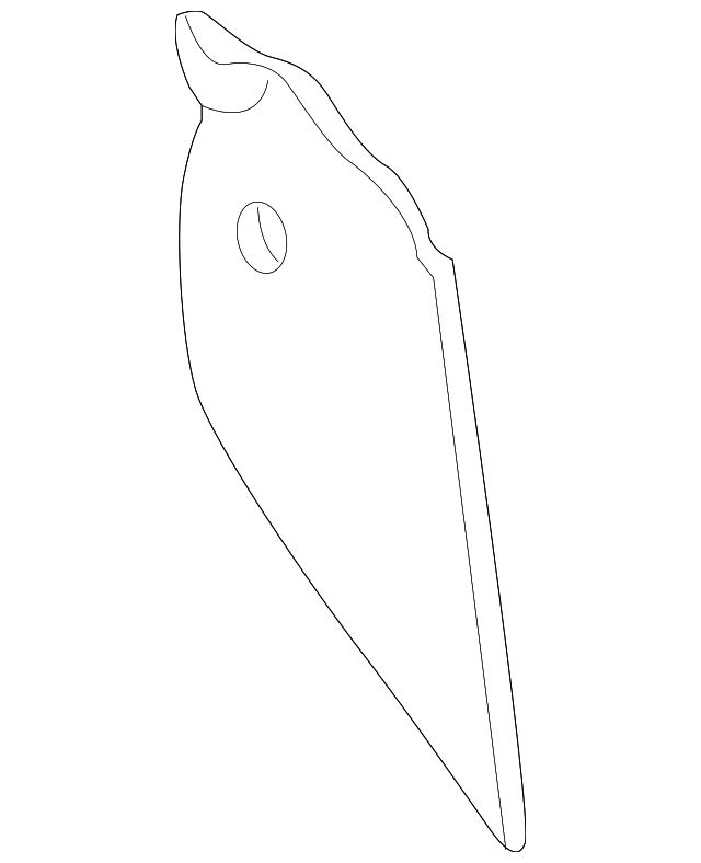 58534-AE011-B0 Деталь SIDE COVER, LEFT
