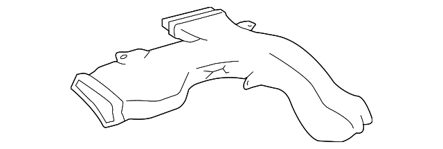 88566-60460 Деталь REAR DUCT, LEFT