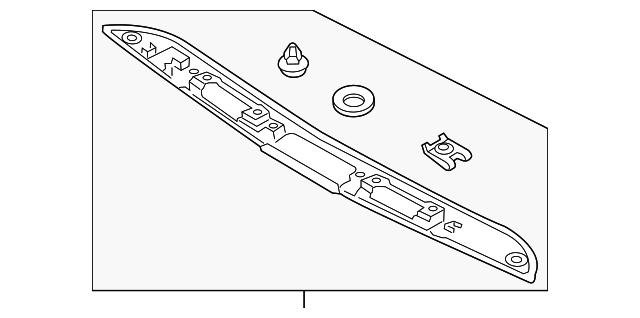 87311-3W010 Деталь TAIL GATE TRIM