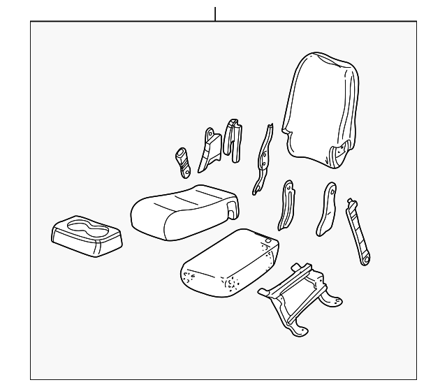 88941153 SEAT ASSY