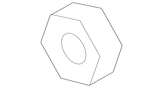 MR971548 Деталь CAP NUT, RIGHT