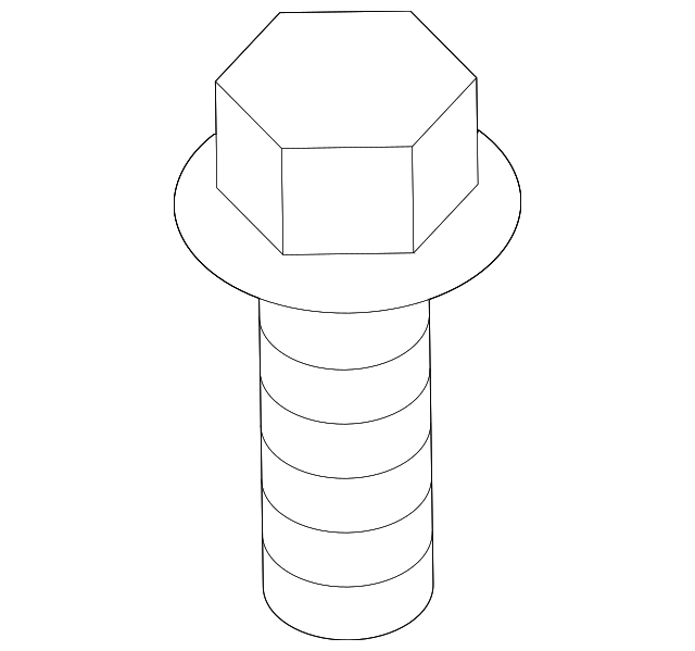 N-909-080-02 Деталь ROOF RAIL BOLT, RIGHT