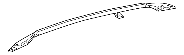 1K9-860-025-A-03C Деталь ROOF RAIL, LEFT