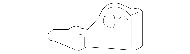 80112-SEP-A01 BRACKET, L. CONDENSER (UPPER)