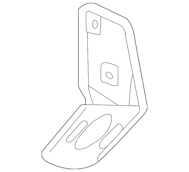 163-860-18-14 Деталь HOUSING BRACKET, RIGHT