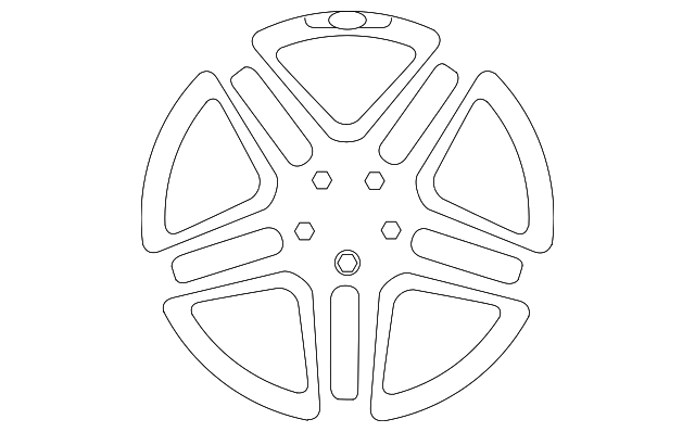 2044016702 WHEEL, ALLOY