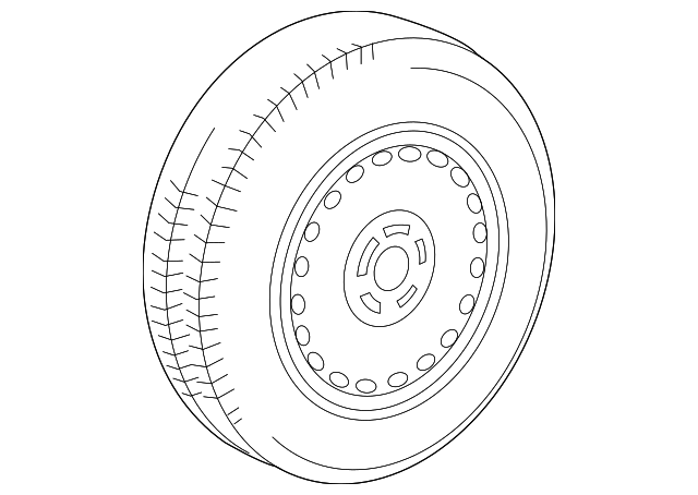 204-400-98-00 SPARE WHEEL
