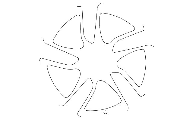 2044019302 WHEEL, ALLOY