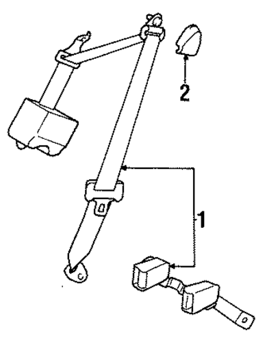 Eclipse REAR SEAT BELTS
