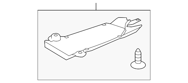 FB5Z-7810494-A Деталь LOWER SHIELD