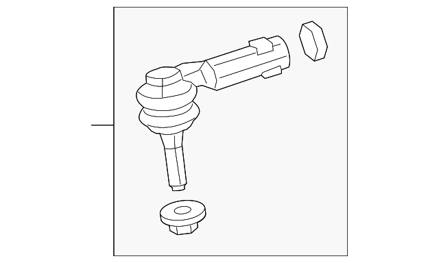 68224937AA Деталь OUTER TIE ROD, LEFT