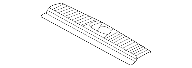 87250-3E000FC Деталь REAR SILL PLATE