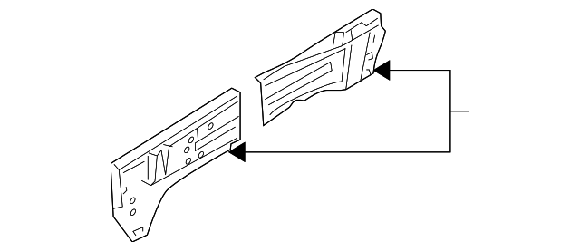 75130AT500 CLOSING PLATE, RIGHT
