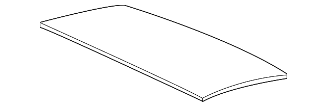 63201-21050 Деталь SUNROOF GLASS