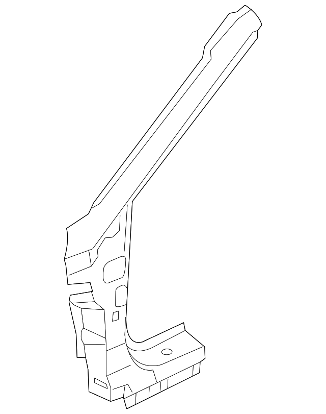 71110-3VA00 Деталь HINGE PILLAR, LEFT