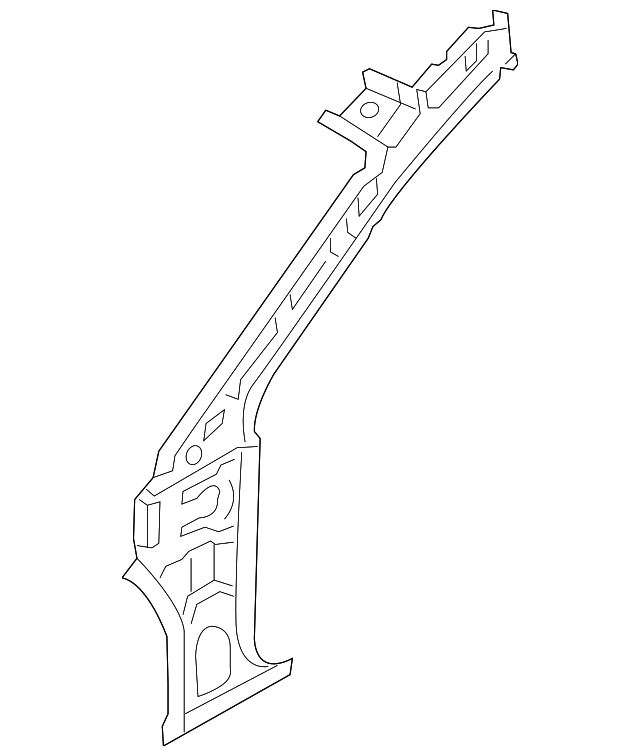 71201-3V000 Деталь INNER HINGE PLR, LEFT