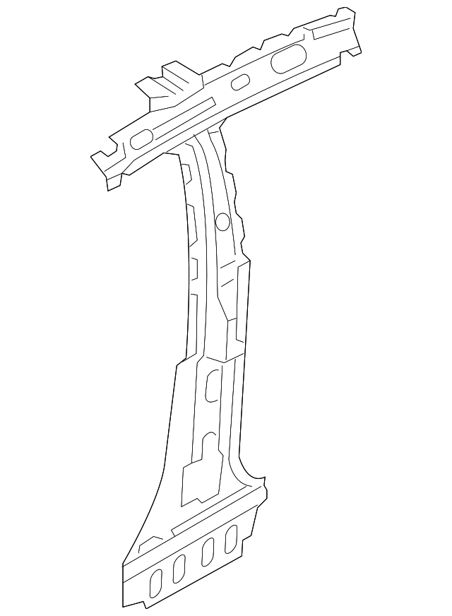 71401-3V150 Деталь INNER CENTER PLR, LEFT