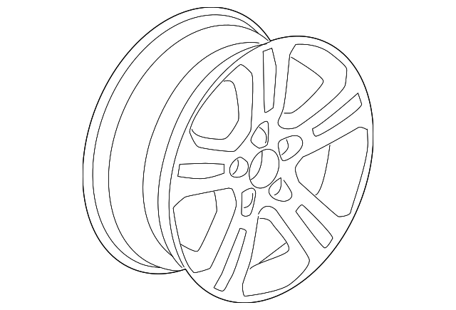 22978103 WHEEL, ALLOY