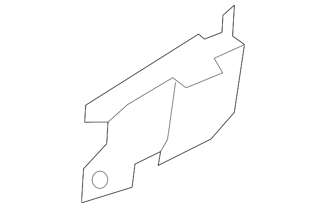 G6227-4BAMA Деталь LOWER REINF, LEFT