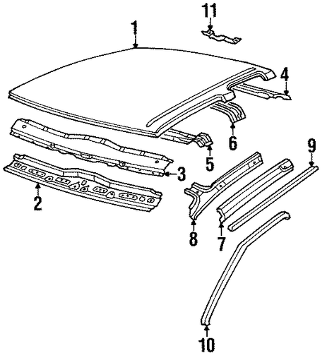 Pickup ROOF & COMPONENTS