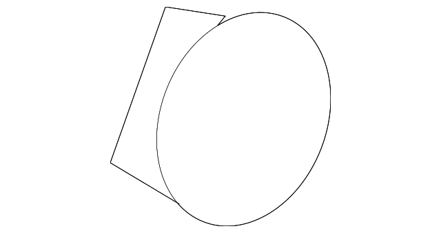 68054176AA LOCK CYLINDER NUT, RIGHT