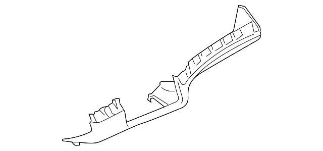 51458199134 LOWER TRIM, RIGHT