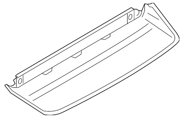 8K5-945-097 Деталь HIGH MOUNT LAMP