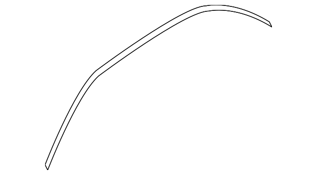 8E5-853-704-L-2ZZ Деталь DRIP MOLDING, RIGHT