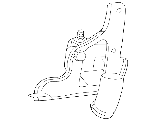 YC3Z-6A955-AA Деталь COVER BRACKET