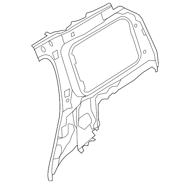 76630-1JA0A Деталь INNER PANEL, RIGHT