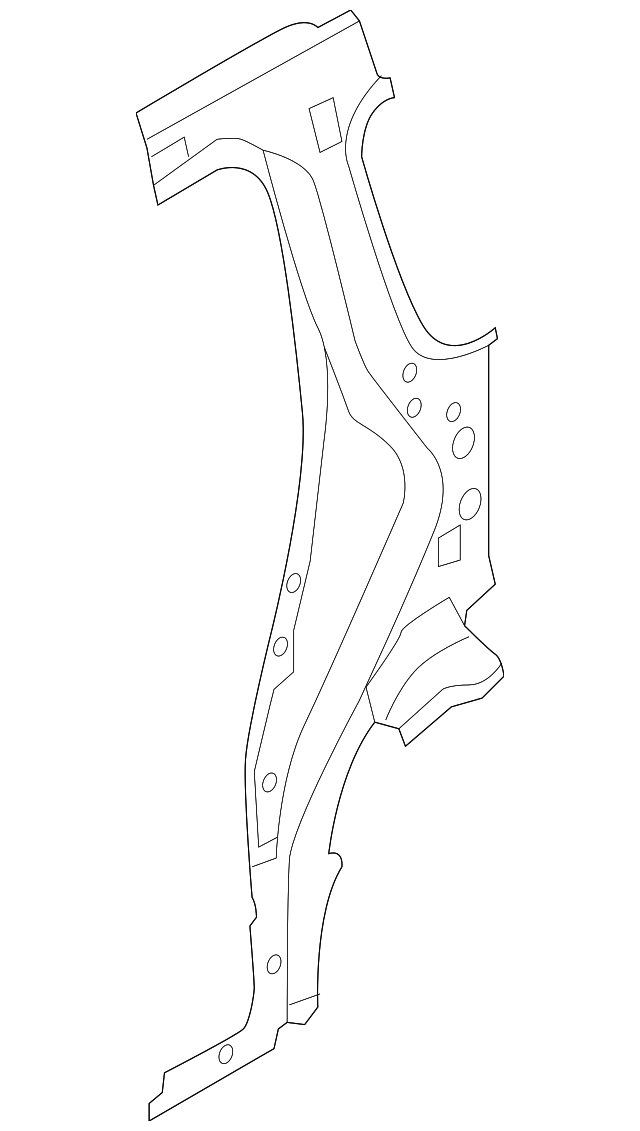 76660-1JA0A Деталь INNER REINF, RIGHT