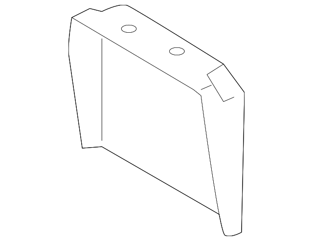 88388-2C000 Деталь BACK PANEL COVER, RIGHT