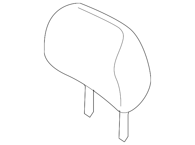 88700-2C300-GAC Деталь HEADREST, RIGHT