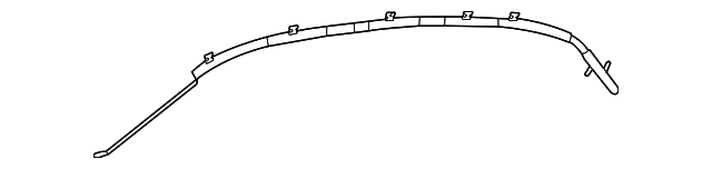 85010-3F000 Деталь HEAD AIR BAG, LEFT