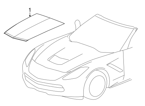Corvette STRIPE TAPE 3
