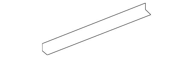 68082814AA Деталь LOWER W'STRIP, LEFT