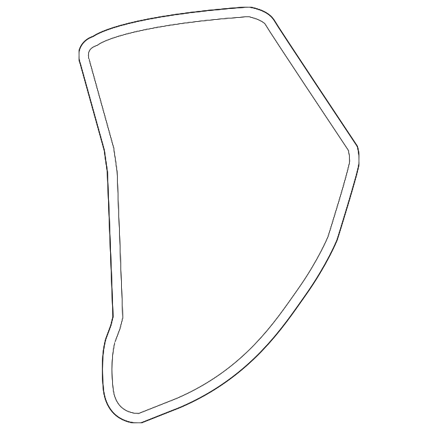 68082825AC Деталь DOOR W'STRIP, LEFT