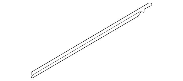 55396694AF Деталь BELT MOLDING, RIGHT