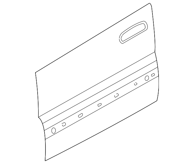 55396546AC Деталь OUTER PANEL, RIGHT