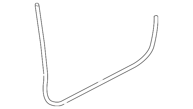 55396711AH Деталь LOWER W'STRIP, LEFT