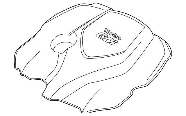 29240-2G910 Деталь ENGINE COVER