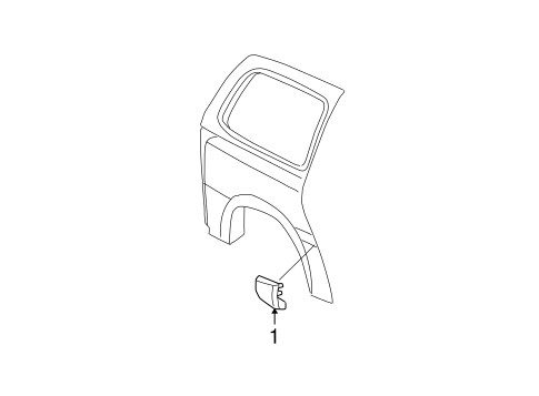 Venture EXTERIOR TRIM - SIDE PANEL 2