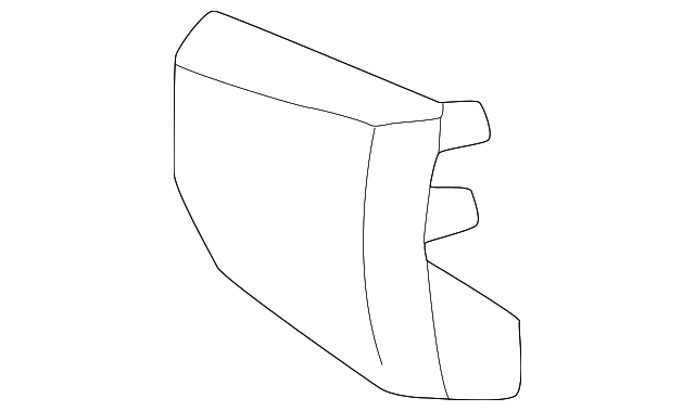 19153593 Деталь BODY SIDE MLDG, LEFT