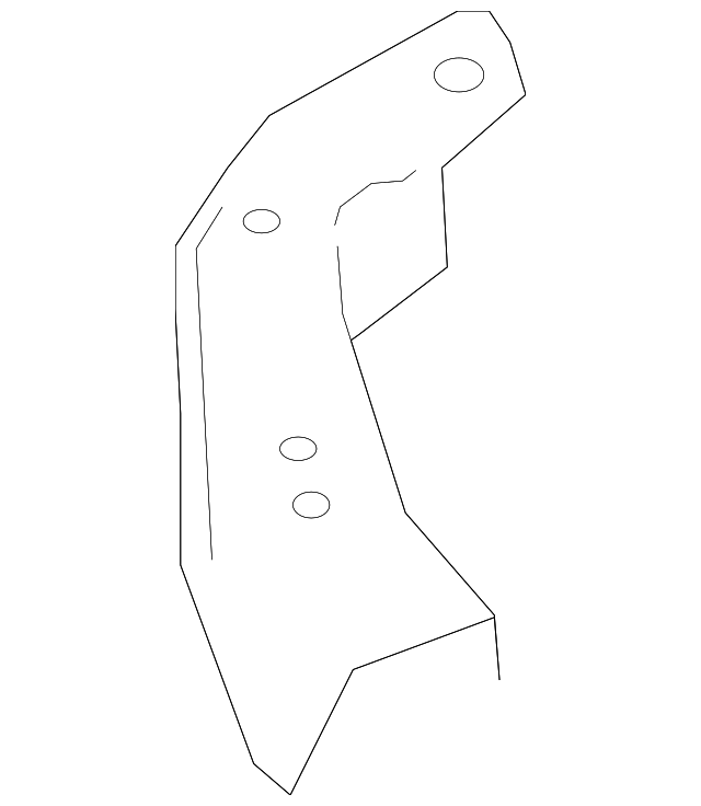 53214-33030 UPPER SUPPORT, LEFT