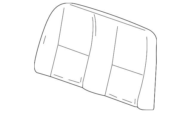 22810313 Деталь SEAT BACK COVER