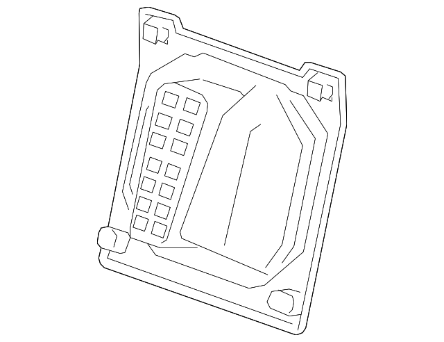 92230624 Деталь SEAT BACK PANEL