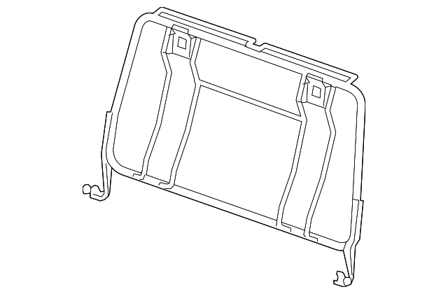 92230550 Деталь SEAT BACK FRAME