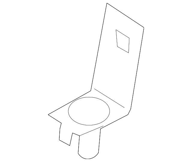 89859-2F010 Деталь CHILD SEAT BRKT