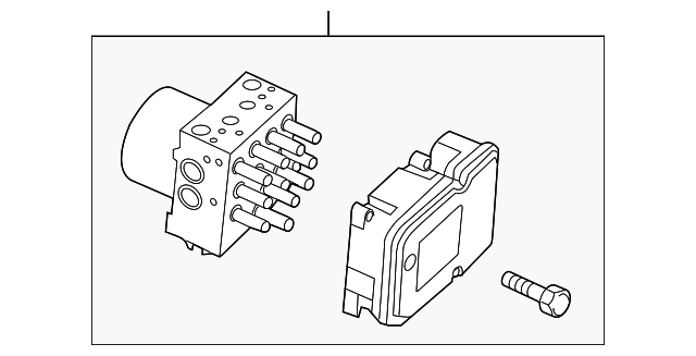 DT4Z-2C405-F Деталь ABS CONTROL UNIT